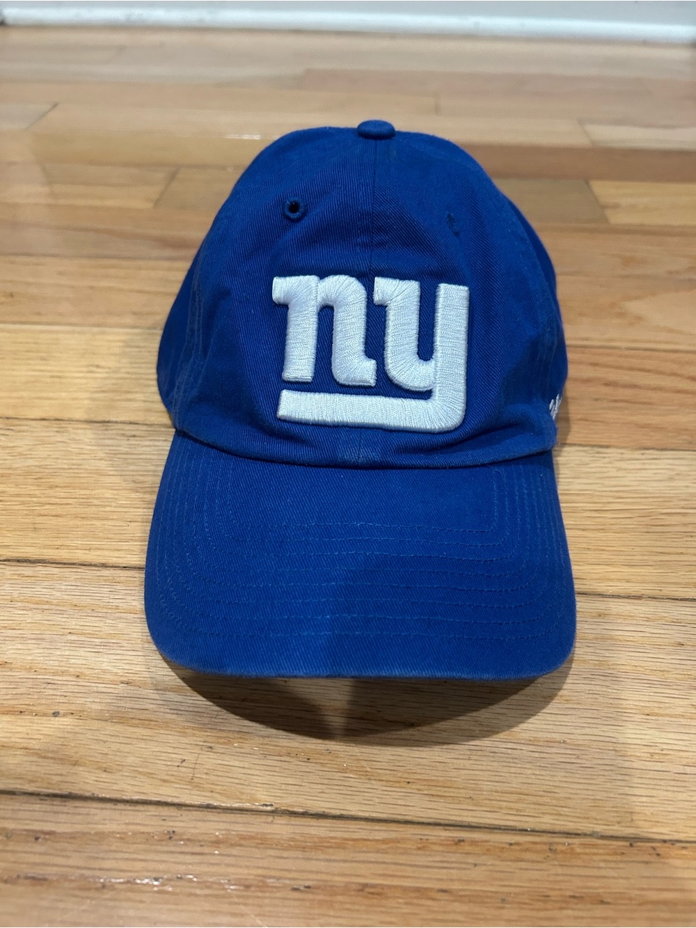 47 Brand Royal Blue Baseball Cap with White 'ny' Logo